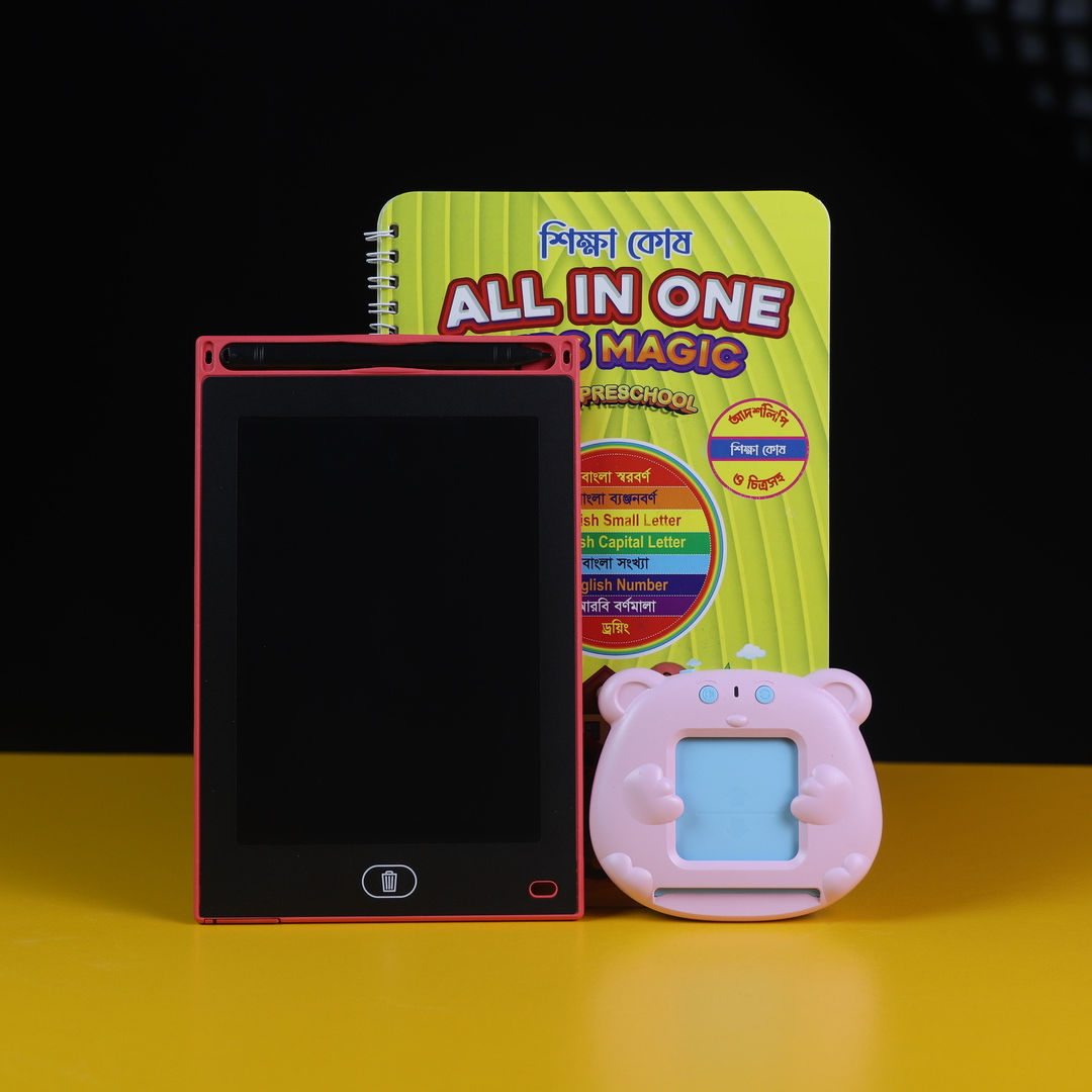 Flash Card Device with LCD Tab